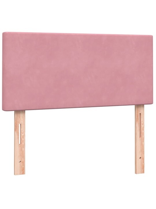 BOX VEDRUVOODI MADRATSIGA ROOSA 100X220 CM SAMET