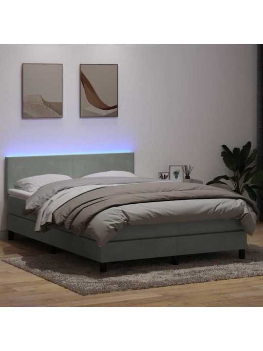 BOX VEDRUVOODI MADRATSIGA HELEHALL 140X220 CM SAMET