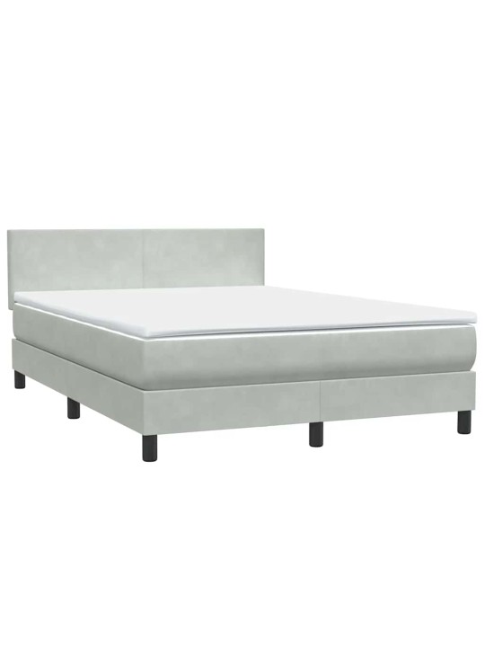 BOX VEDRUVOODI MADRATSIGA HELEHALL 140X220 CM SAMET