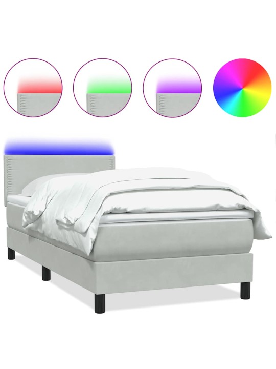 BOX VEDRUVOODI MADRATSIGA HELEHALL 80X210 CM SAMET