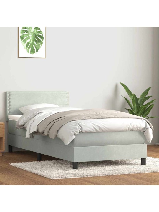 BOX VEDRUVOODI MADRATSIGA HELEHALL 80X220 CM SAMET