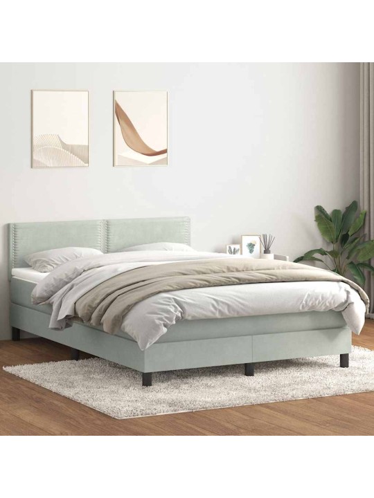 BOX VEDRUVOODI MADRATSIGA HELEHALL 140X220 CM SAMET