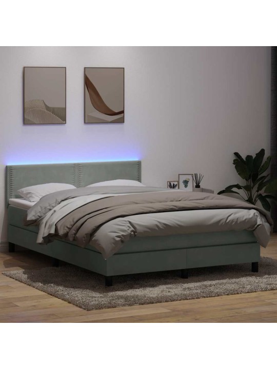 BOX VEDRUVOODI MADRATSIGA HELEHALL 140X220 CM SAMET