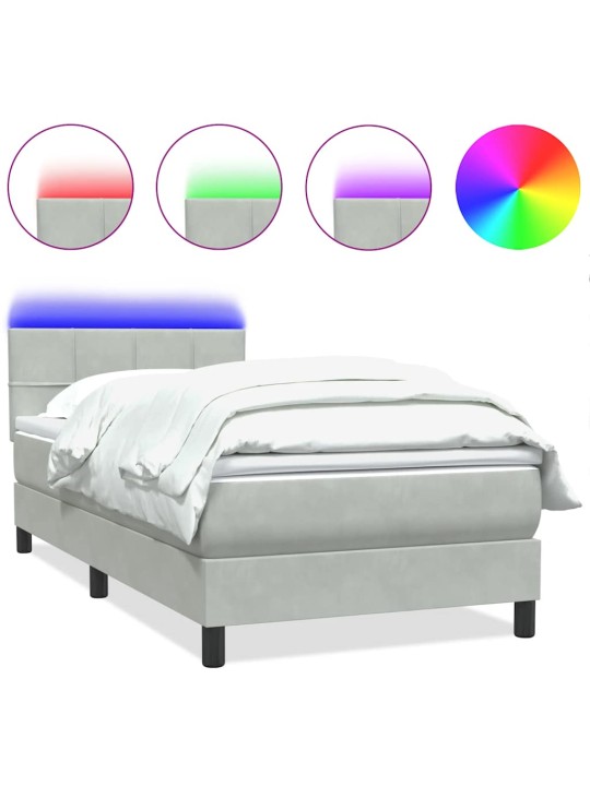 BOX VEDRUVOODI MADRATSIGA HELEHALL 80X210 CM SAMET