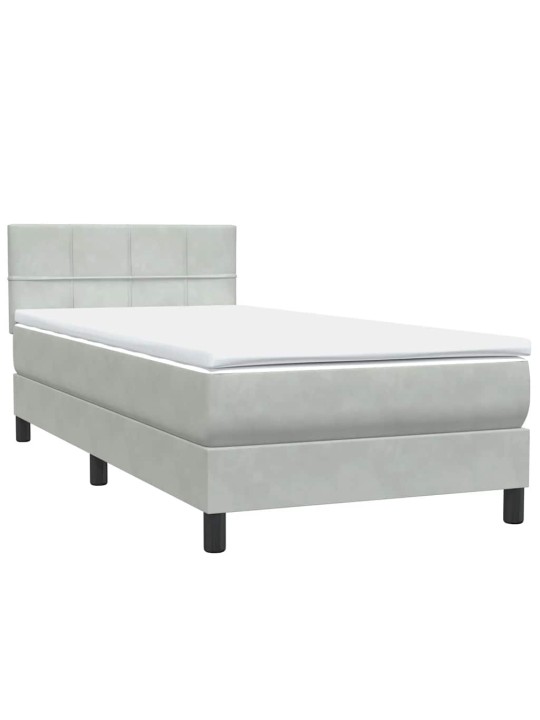 BOX VEDRUVOODI MADRATSIGA HELEHALL 80X210 CM SAMET