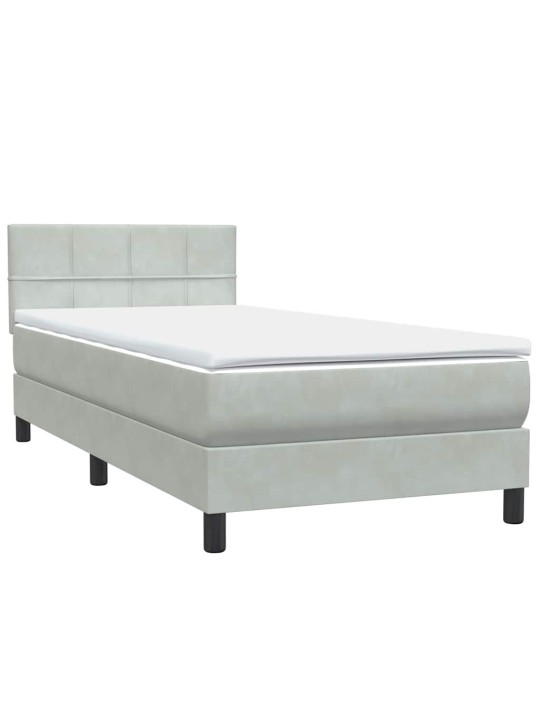 BOX VEDRUVOODI MADRATSIGA HELEHALL 80X220 CM SAMET