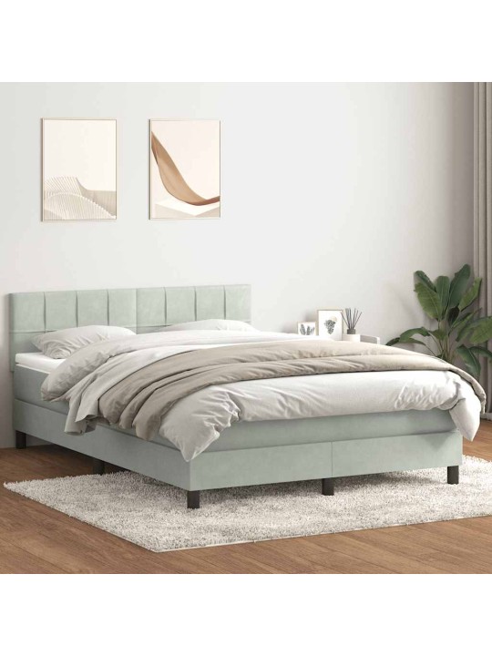 BOX VEDRUVOODI MADRATSIGA HELEHALL 140X220 CM SAMET