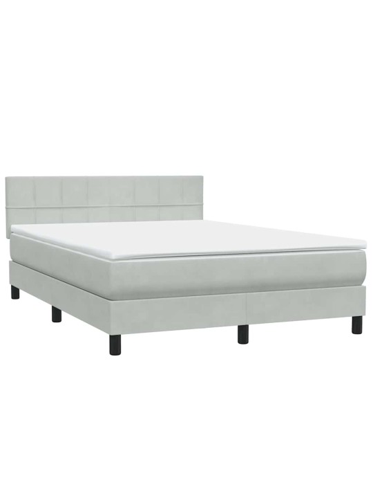 BOX VEDRUVOODI MADRATSIGA HELEHALL 140X220 CM SAMET