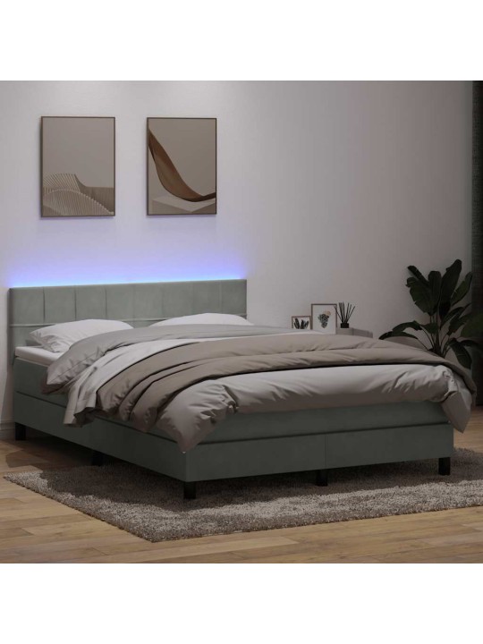 BOX VEDRUVOODI MADRATSIGA HELEHALL 140X220 CM SAMET