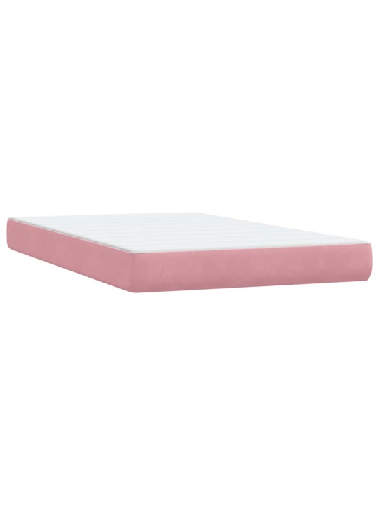 BOX VEDRUVOODI MADRATSIGA ROOSA 120X220 CM SAMET