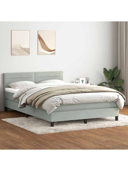 BOX VEDRUVOODI MADRATSIGA HELEHALL 140X220 CM SAMET