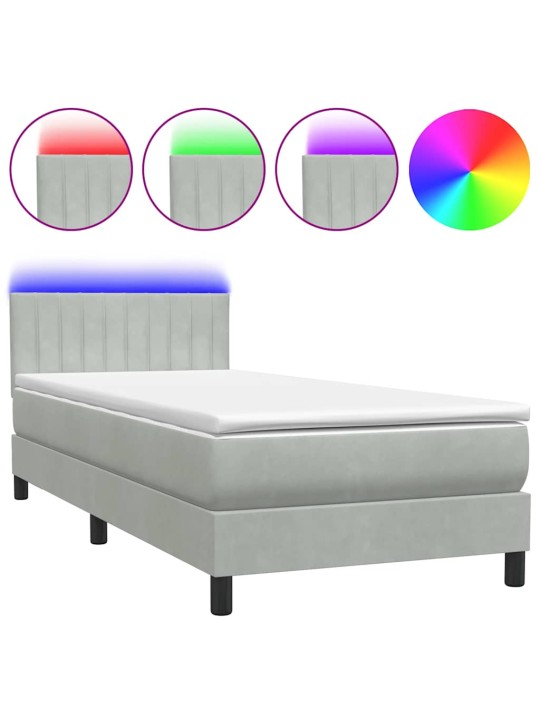 BOX VEDRUVOODI MADRATSIGA HELEHALL 80X210 CM SAMET