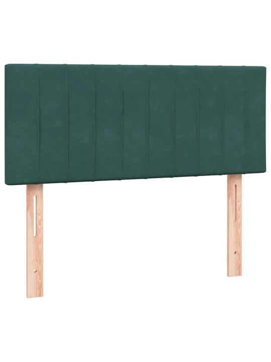 KONTINENTAALVOODI MADRATSIGA, TUMEROHELINE, 120X210 CM, SAMET