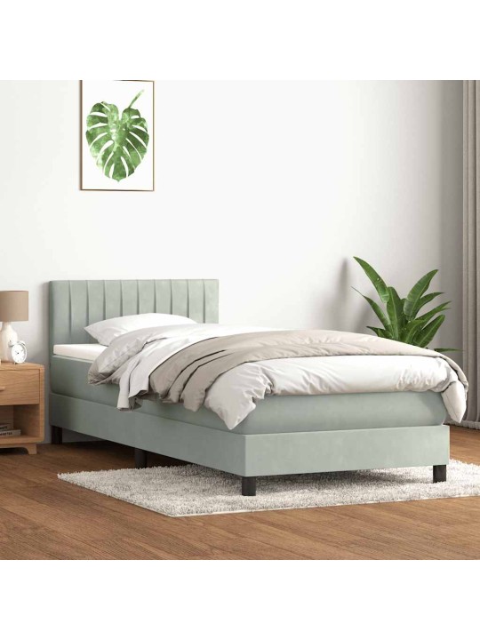 BOX VEDRUVOODI MADRATSIGA HELEHALL 80X220 CM SAMET