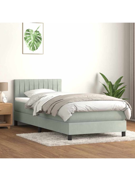 BOX VEDRUVOODI MADRATSIGA HELEHALL 90X220 CM SAMET