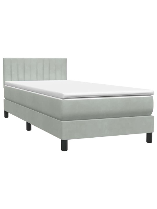 BOX VEDRUVOODI MADRATSIGA HELEHALL 90X220 CM SAMET
