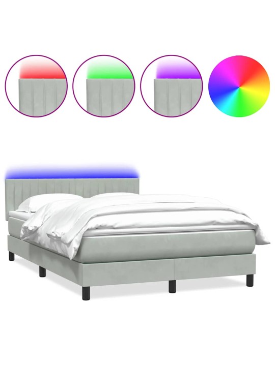BOX VEDRUVOODI MADRATSIGA HELEHALL 140X220 CM SAMET