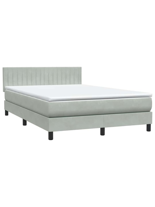 BOX VEDRUVOODI MADRATSIGA HELEHALL 140X220 CM SAMET