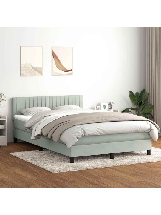 BOX VEDRUVOODI MADRATSIGA HELEHALL 140X220 CM SAMET