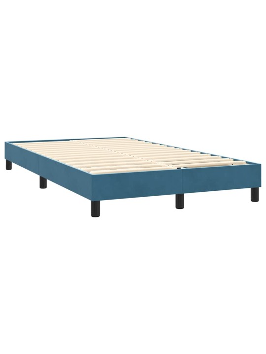 BOX VEDRUVOODI MADRATSIGA TUMESININE 140X220 CM SAMET