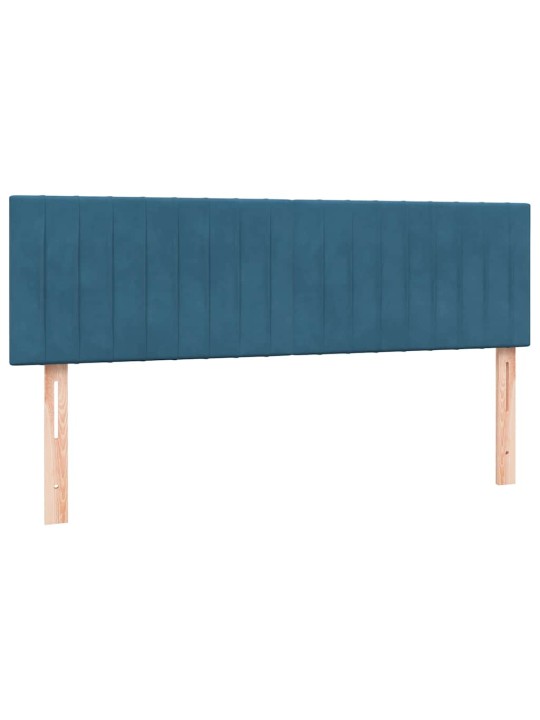 BOX VEDRUVOODI MADRATSIGA TUMESININE 140X220 CM SAMET