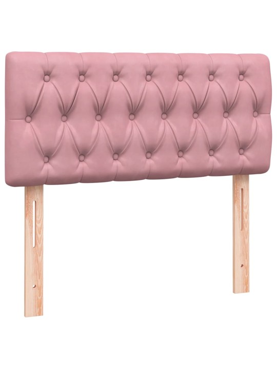 BOX VEDRUVOODI MADRATSIGA ROOSA 100X220 CM SAMET