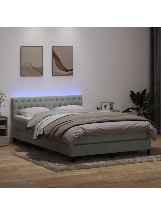 BOX VEDRUVOODI MADRATSIGA HELEHALL 140X220 CM SAMET