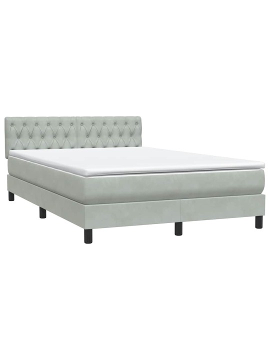 BOX VEDRUVOODI MADRATSIGA HELEHALL 140X220 CM SAMET