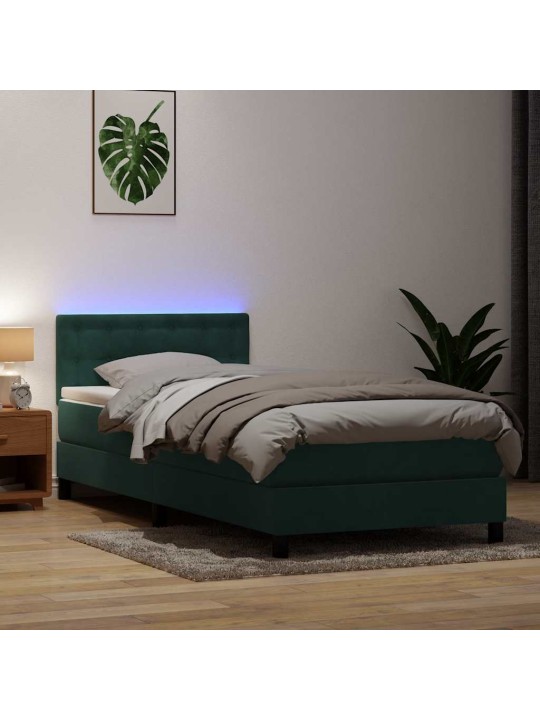 BOX VEDRUVOODI MADRATSIGA TUMEROHELINE 90X220 CM VELVET