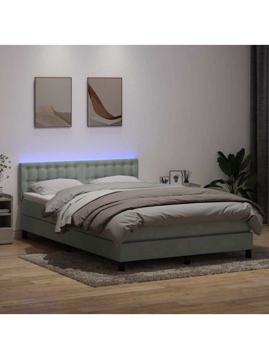 BOX VEDRUVOODI MADRATSIGA HELEHALL 140X220 CM SAMET