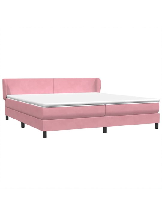 BOX VEDRUVOODI MADRATSITEGA ROOSA 200X210 CM SAMET