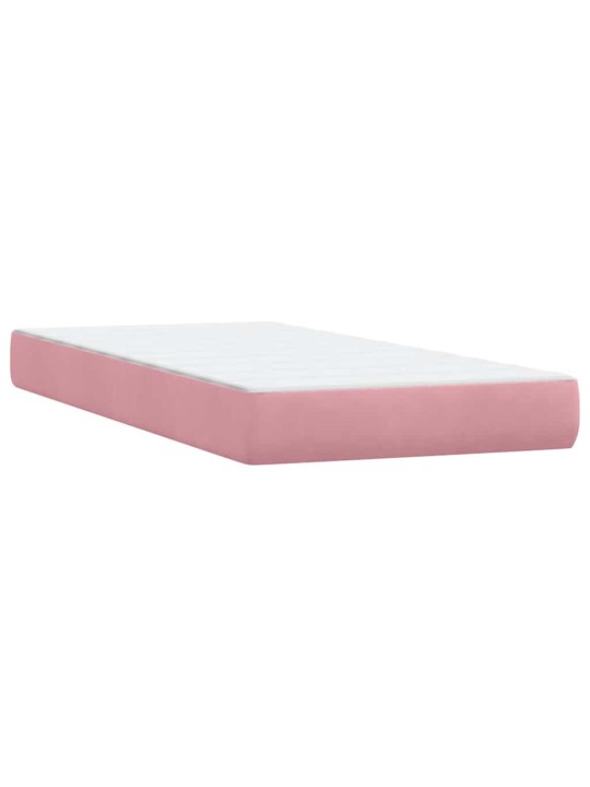 BOX VEDRUVOODI MADRATSIGA ROOSA 100X220 CM SAMET