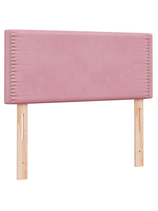 BOX VEDRUVOODI MADRATSIGA ROOSA 100X220 CM SAMET