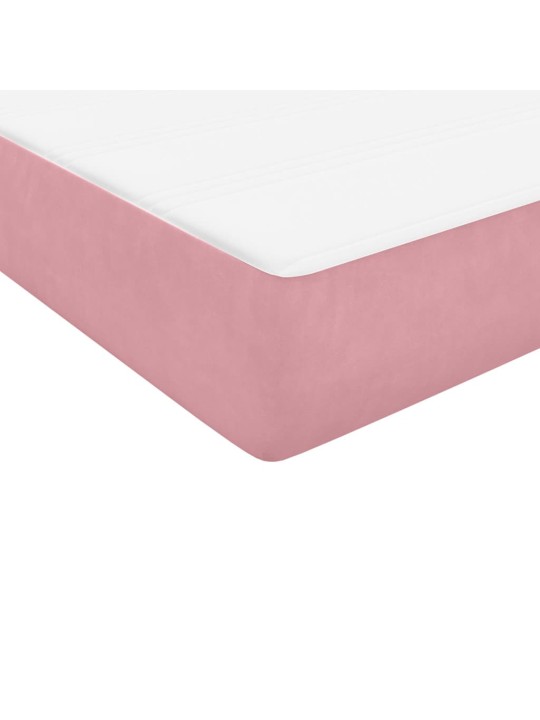 BOX VEDRUVOODI MADRATSIGA ROOSA 100X220 CM SAMET