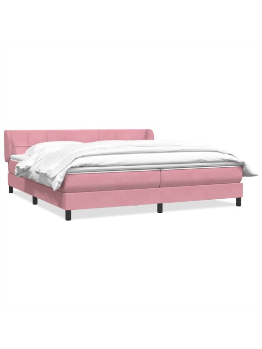 BOX VEDRUVOODI MADRATSITEGA ROOSA 200X210 CM SAMET