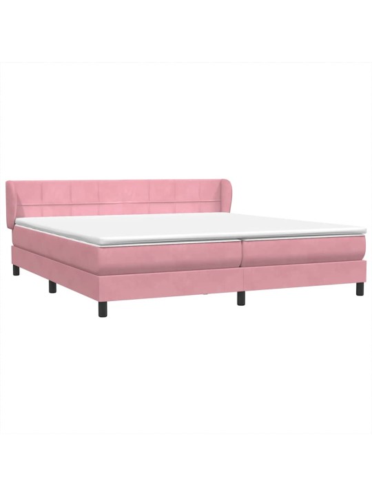 BOX VEDRUVOODI MADRATSITEGA ROOSA 200X210 CM SAMET