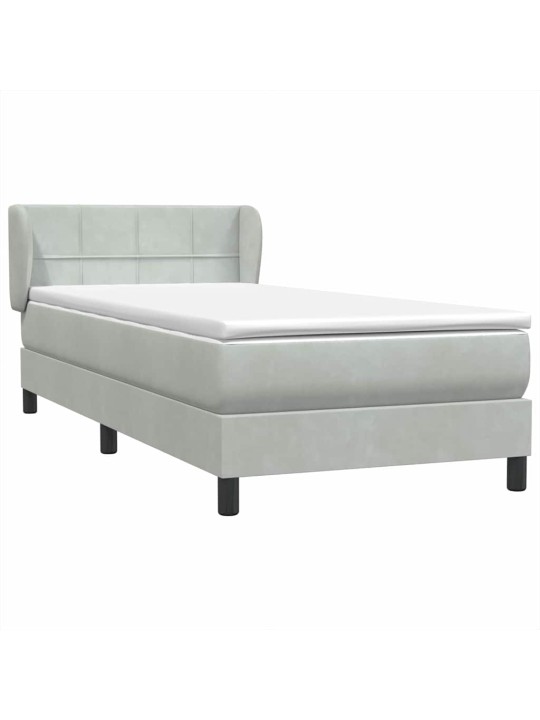 BOX VEDRUVOODI MADRATSIGA HELEHALL 90X220 CM SAMET