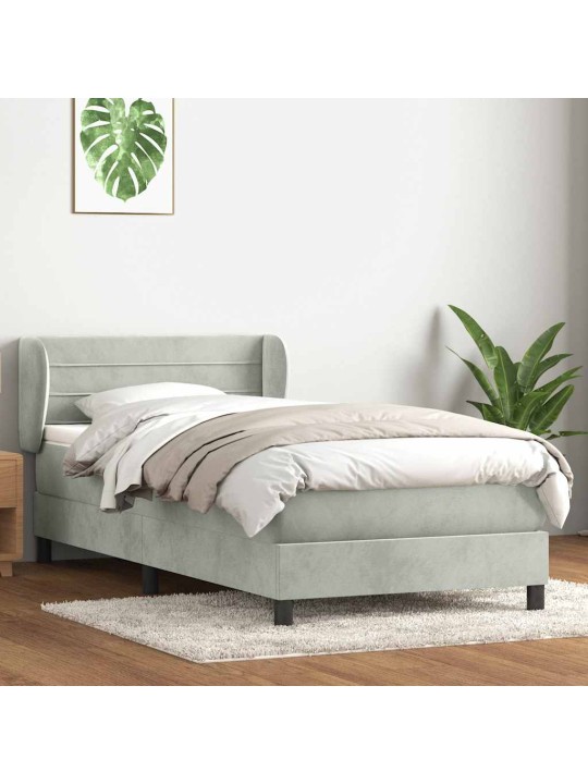 BOX VEDRUVOODI MADRATSIGA HELEHALL 90X220 CM SAMET