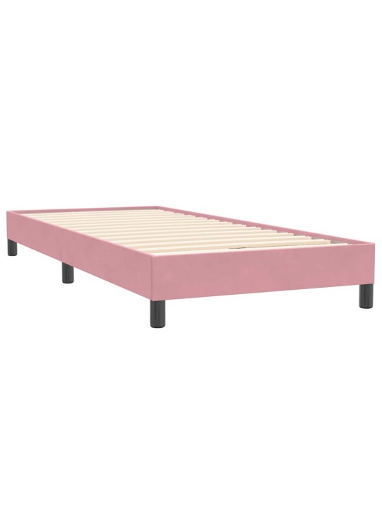 BOX VEDRUVOODI MADRATSIGA ROOSA 100X220 CM SAMET