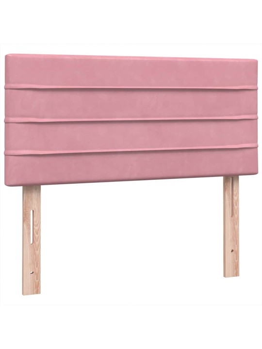 BOX VEDRUVOODI MADRATSIGA ROOSA 100X220 CM SAMET