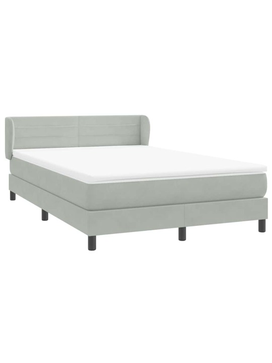 BOX VEDRUVOODI MADRATSIGA HELEHALL 140X220 CM SAMET