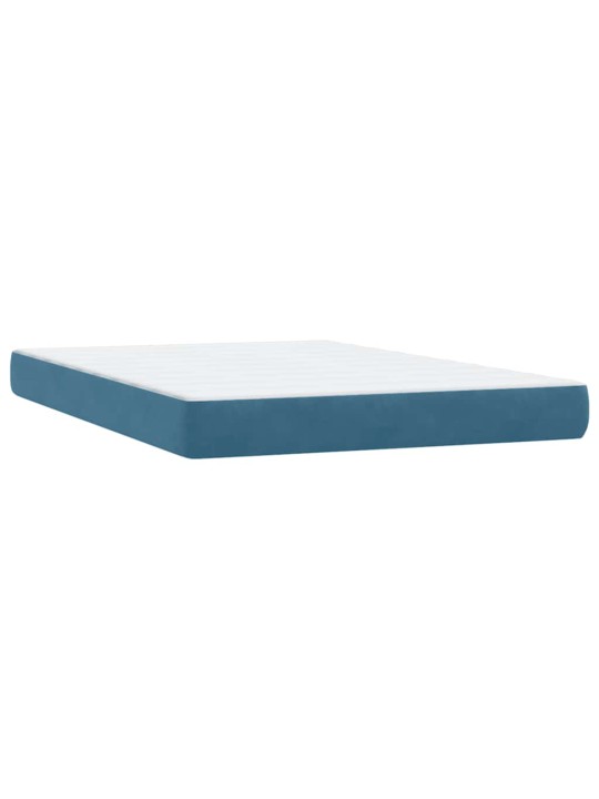 BOX VEDRUVOODI MADRATSIGA TUMESININE 140X220 CM SAMET