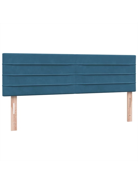 BOX VEDRUVOODI MADRATSIGA TUMESININE 140X220 CM SAMET