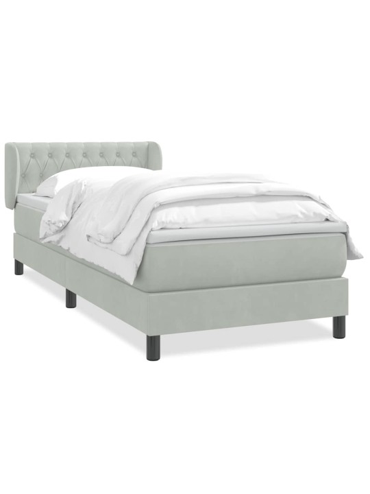 BOX VEDRUVOODI MADRATSIGA HELEHALL 90X220 CM SAMET