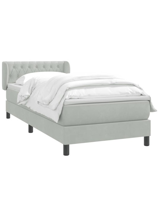 BOX VEDRUVOODI MADRATSIGA HELEHALL 90X220 CM SAMET