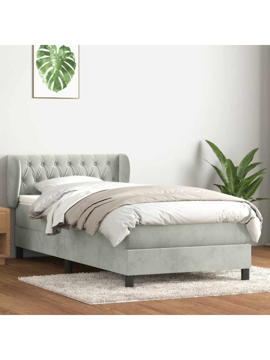 BOX VEDRUVOODI MADRATSIGA HELEHALL 90X220 CM SAMET