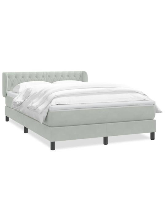 BOX VEDRUVOODI MADRATSIGA HELEHALL 140X220 CM SAMET