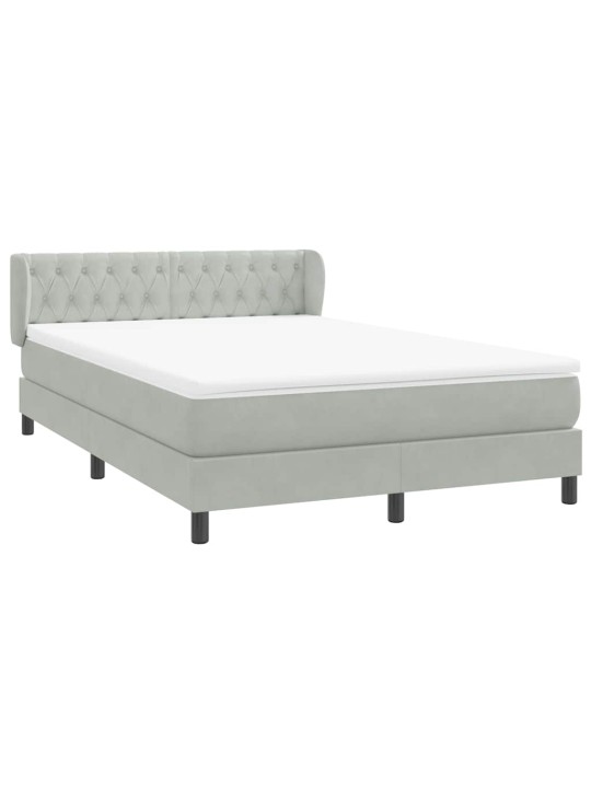 BOX VEDRUVOODI MADRATSIGA HELEHALL 140X220 CM SAMET