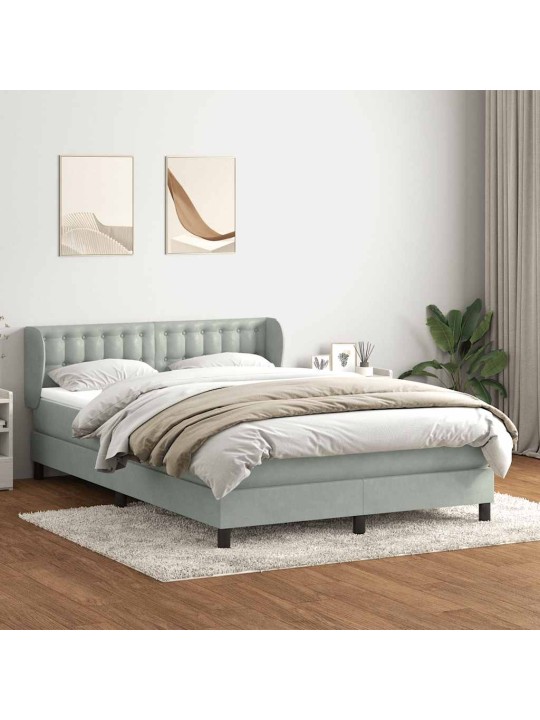 BOX VEDRUVOODI MADRATSIGA HELEHALL 140X220 CM SAMET