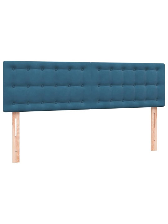 BOX VEDRUVOODI MADRATSIGA TUMESININE 140X220 CM SAMET